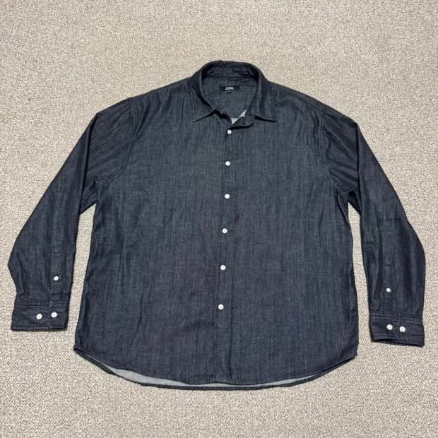 L 무신사스탠다드 데님 셔츠