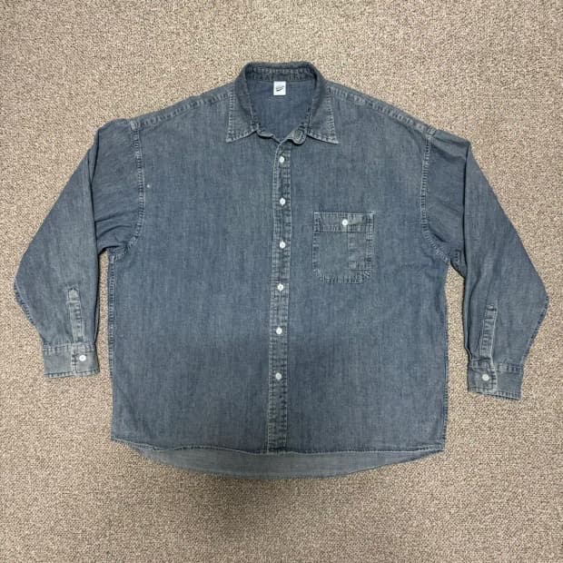 L 파르티멘토 데님 셔츠