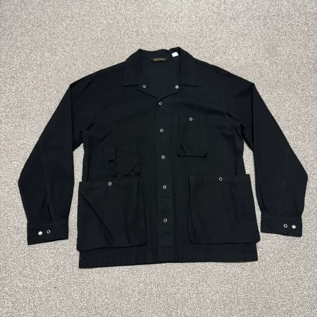 L 유니폼브릿지 데님 셔츠