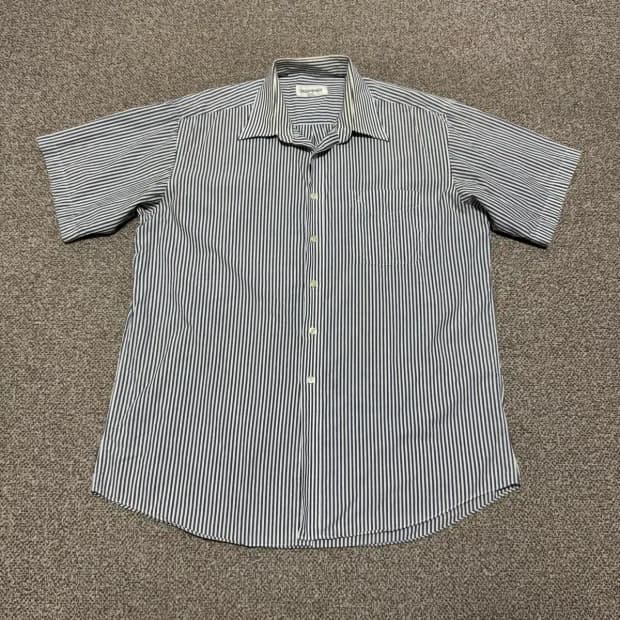 105 입생로랑 스트라이프 반팔 셔츠