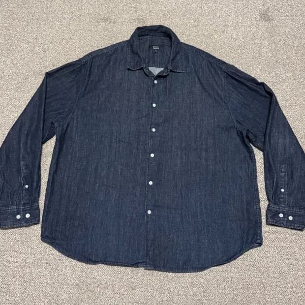 2xl 무신사스탠다드 데님 셔츠