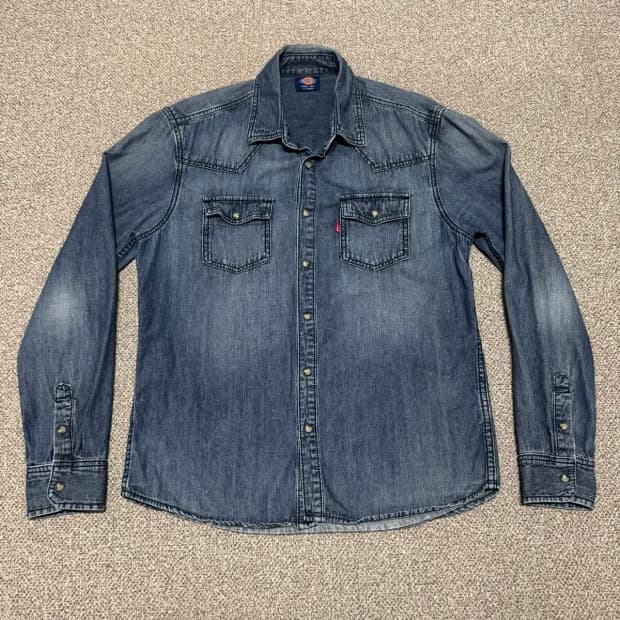 XL 디키즈 데님 셔츠