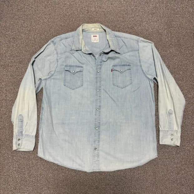 Xxl 리바이스 데님 셔츠
