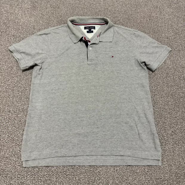 M 타미힐피거 반팔 카라티