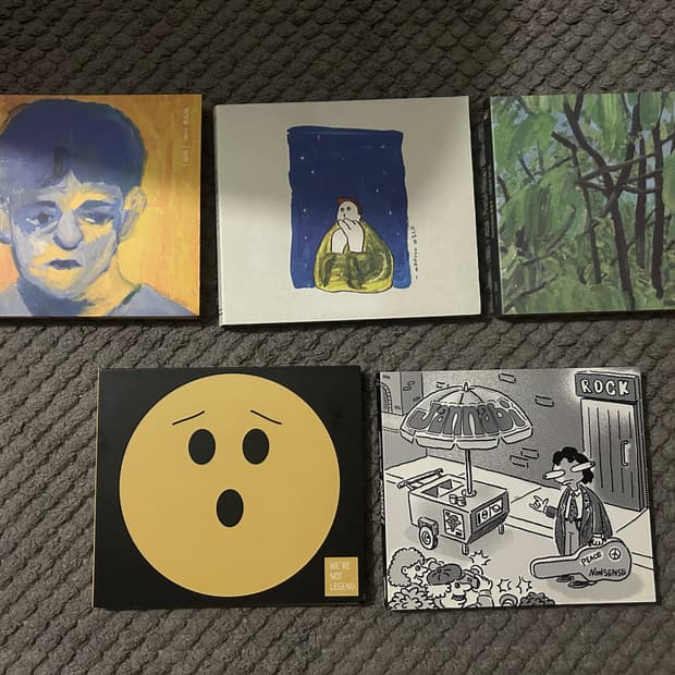 [일괄/개별] 잔나비 앨범 CD 5종 판매