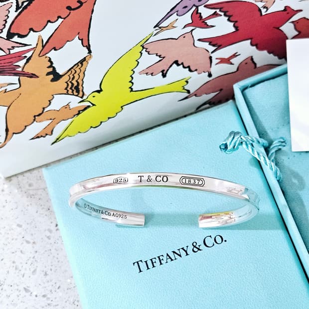 티파니앤코 1837 커프 팔찌 실버 [정품/영수증포함풀구성]