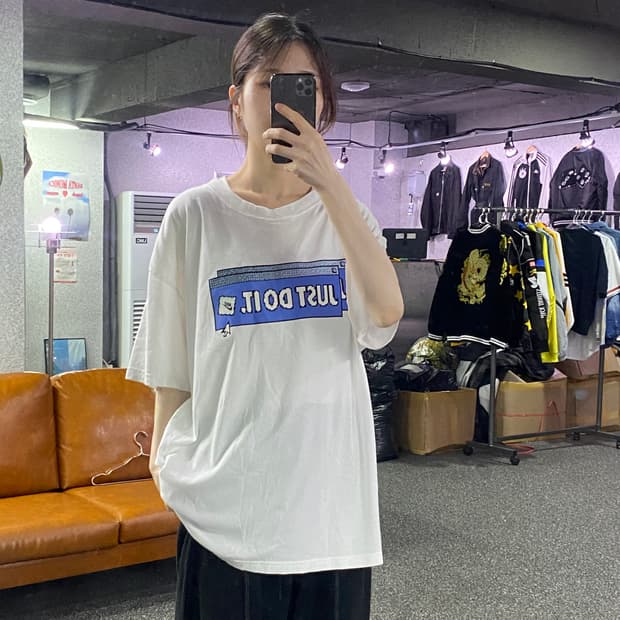 나이키 웹 프린팅 반팔티 B2140
