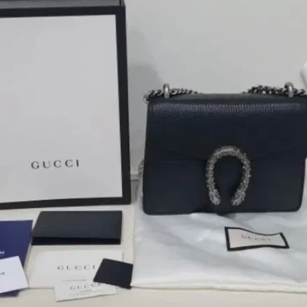 정품 구찌 디오니서스 미니 체인 크로스백