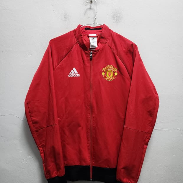 아디다스 맨유 우븐 자켓