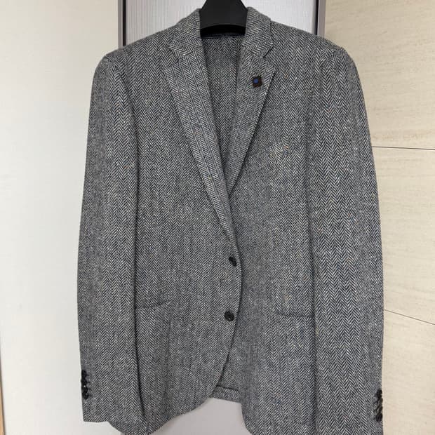 라르디니 해링본 트위드 스포츠코트