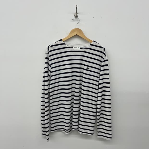 라코스테 단가라 긴팔티 공용XL