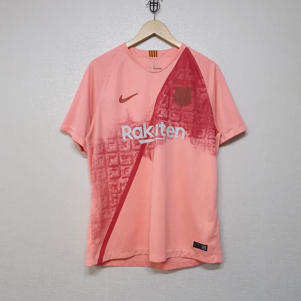 나이키 FC바르셀로나 써드 노마킹 유니폼(L)