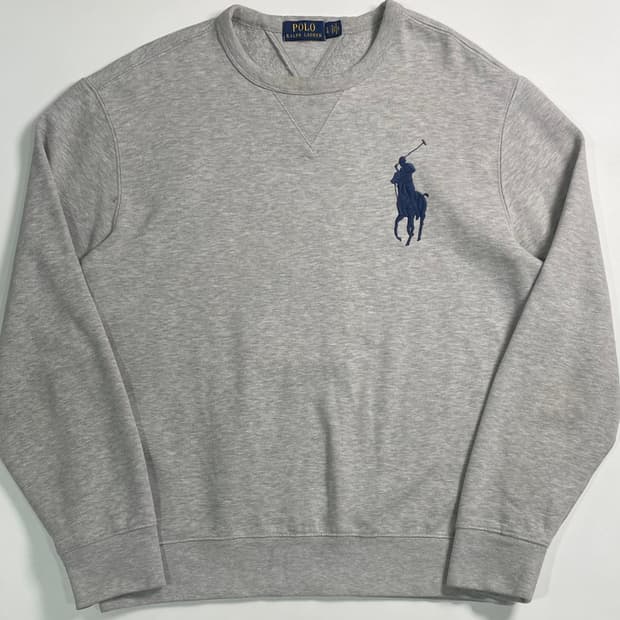 폴로 랄프로렌 빅포니 그레이 맨투맨