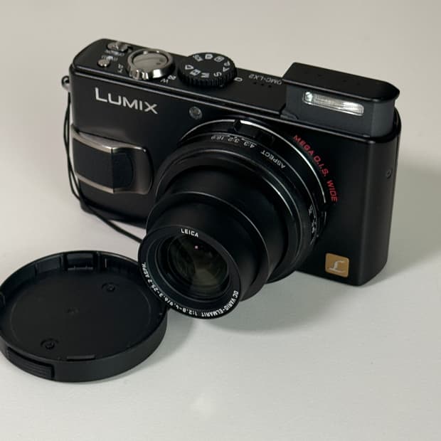 라이카렌즈) 파나소닉 루믹스 lx2 빈티지 디카 디지털카메라