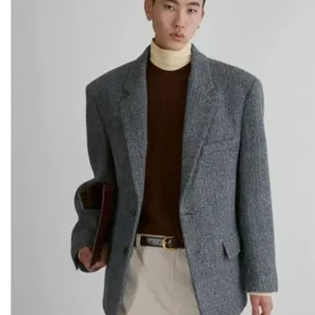 렉토 서스테이너블 울 블랜드 자켓 L