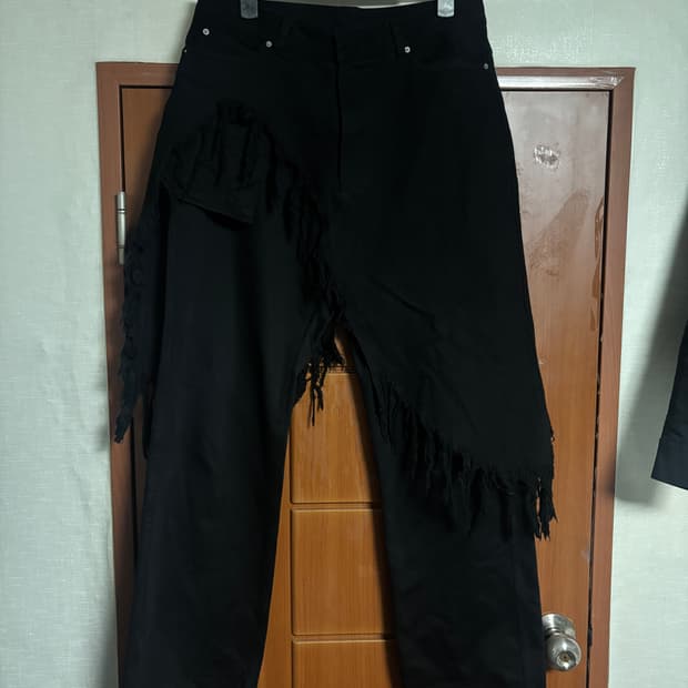 [L] 컴퓨터포맷 스커트 팬츠