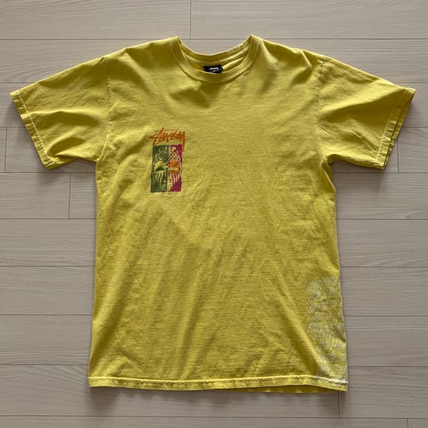 stussy 스투시 인디언 프린팅 반팔티 M (95-100)