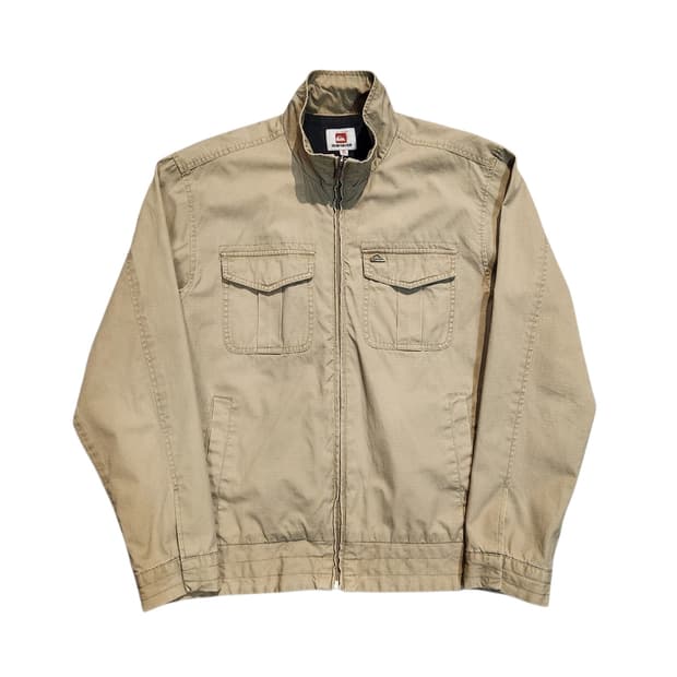 퀵실버 베이지 빈티지 자켓 (M)
