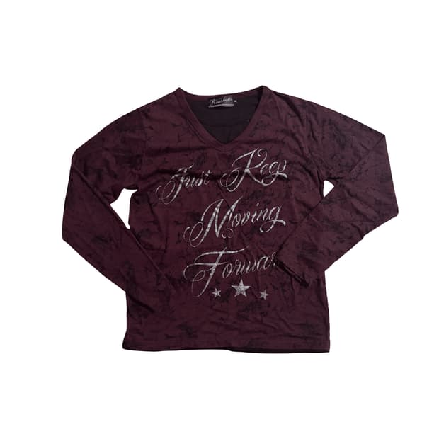 펑크 레이어드 디테일 롱슬리브