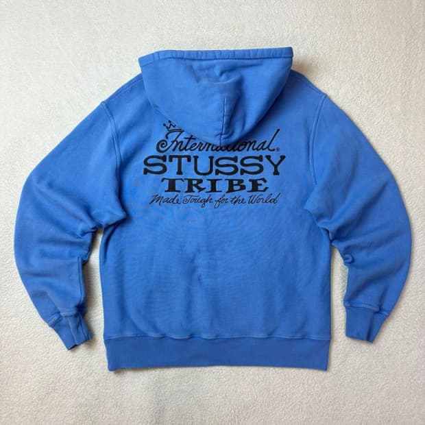 스투시 트라이비 루즈핏 로고 후드티 PN5792