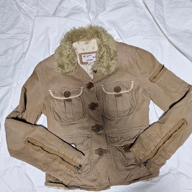 아베크롬비 울프죠 자켓 M