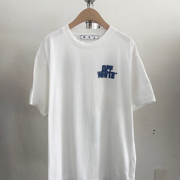 Off-White 오프화이트 화이트 핸드 애로우 티셔츠