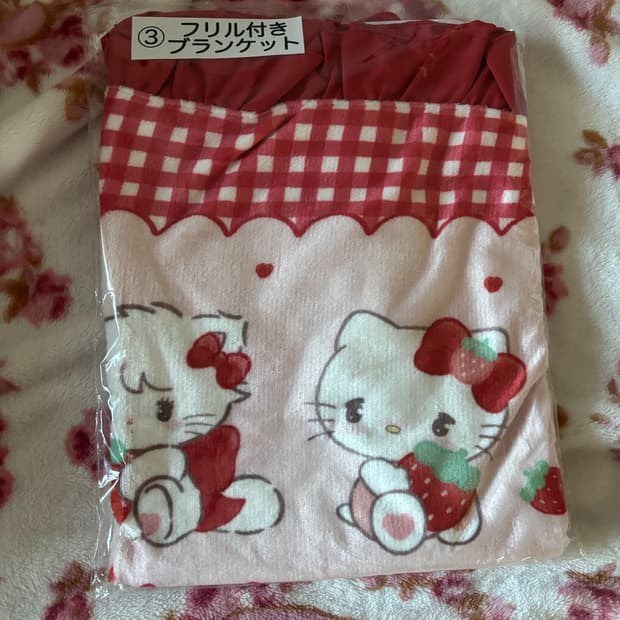 (미개봉) 산리오 미코 콜라보 쿠지 3등상 담요