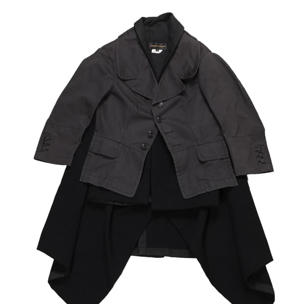 CDG AW09 Layered Tailored Coat