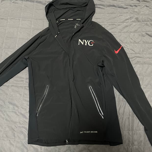 2018 나이키 NYC 마라톤 드라이핏 러닝 자켓 