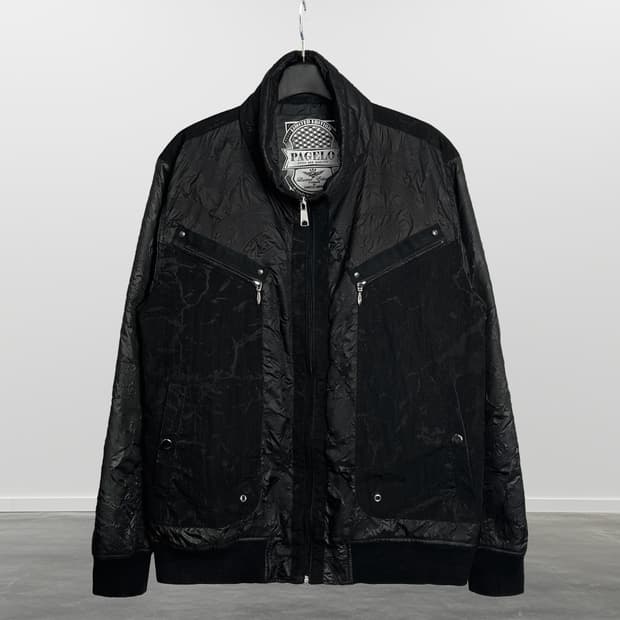 PAGELO 디테일 집업 자켓