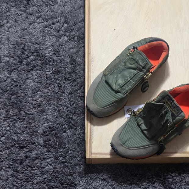 Kapital ma-1 khaki shoes
