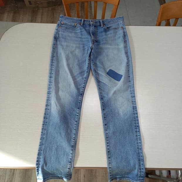 34 리바이스511 약기모 워싱 스판 슬림일자진 34-553