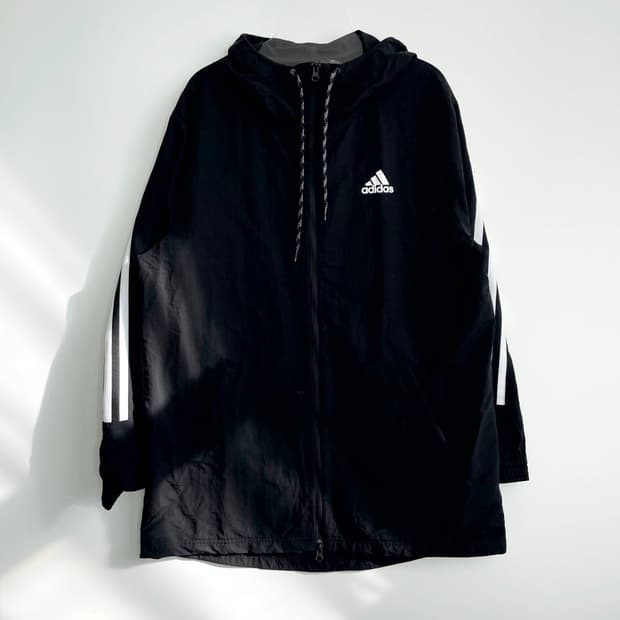 A2 아디다스 M 3S 테이프 후드 자켓 105사이즈
