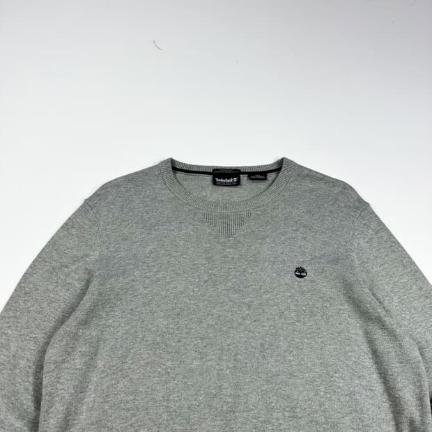 팀버랜드 시그니처 로고 그레이 니트 (M)
