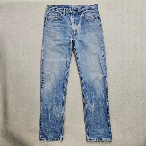 80s 리바이스 505 데님 34 32 made in usa