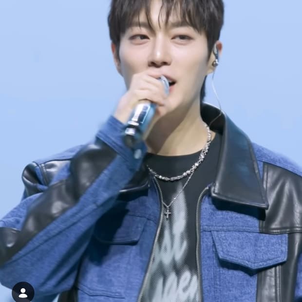 엑스톤즈 데님 레더자켓 L사이즈