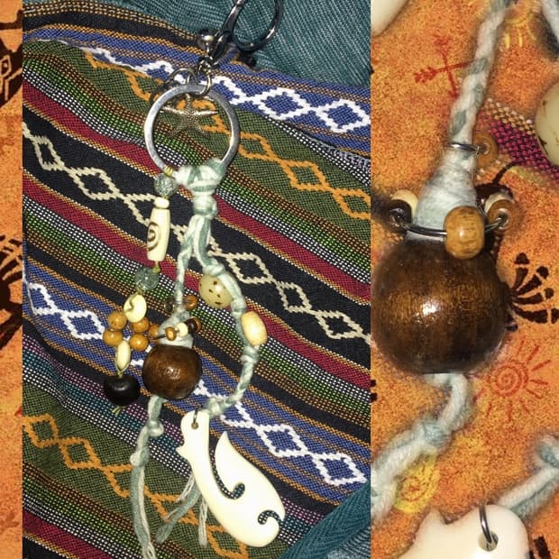 핸드메이드 비즈키링