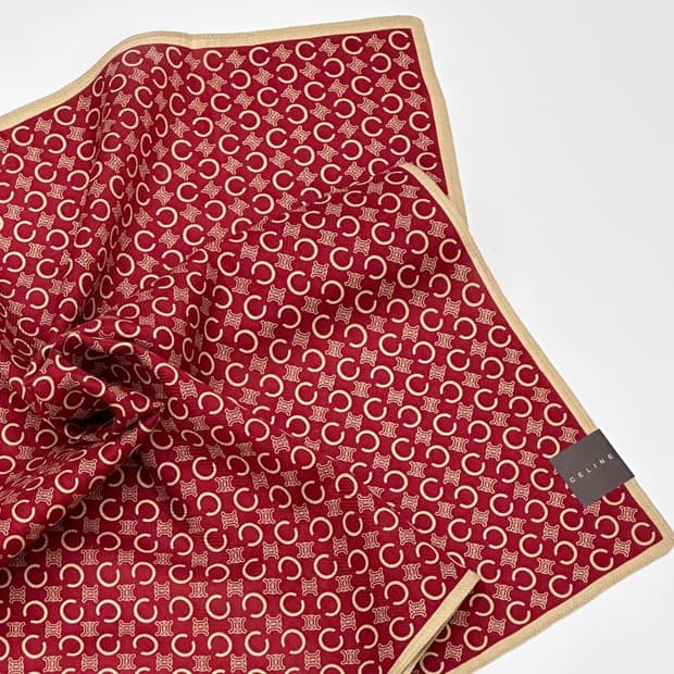 (새상품) celine / 셀린느 쁘띠스카프 손수건