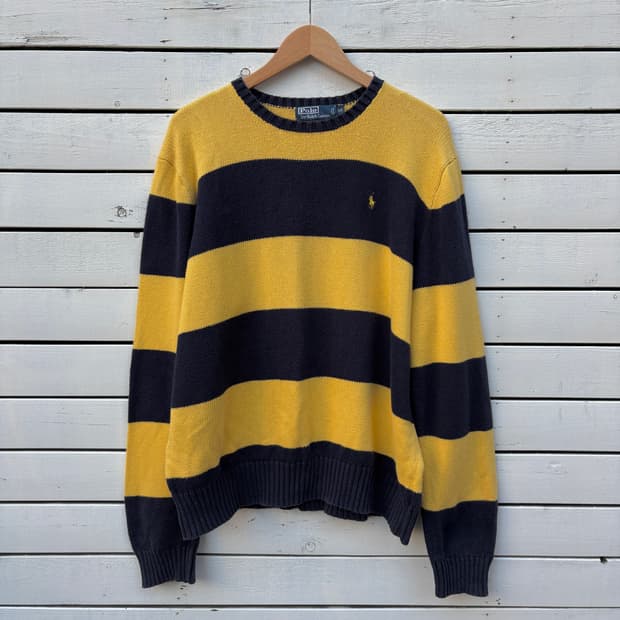 Polo 폴로 스트라이프 니트