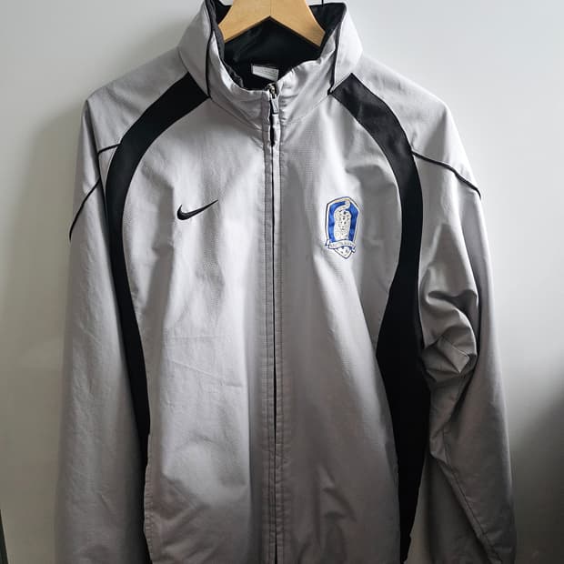 나이키 2002 한국 국대 축구팀 바람막이 트랙자켓 L 바지 M 세트