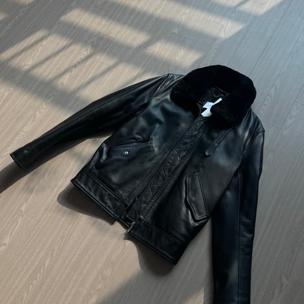 Sandro paris 가죽자켁