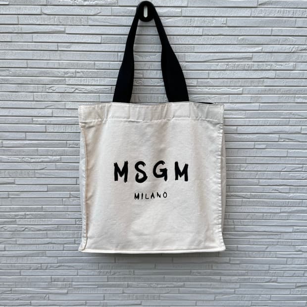 MSGM 밀라노 토트백 에코백 (ivory)