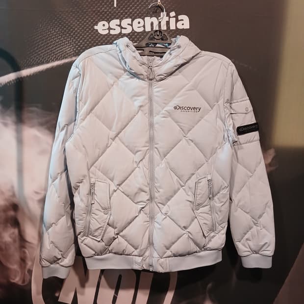 디스커버리 퀄팅 구스 패딩