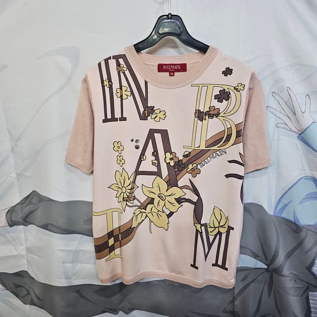 BALMAIN 발망 배색 니트