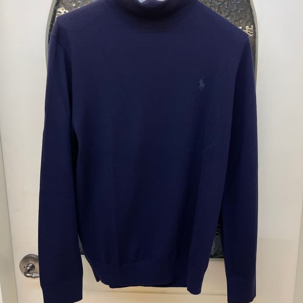 polo 폴로 울 터틀넥 니트 M사이즈