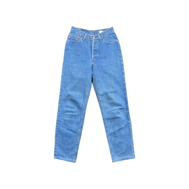90s usa made Levi's 17501 연청 데님팬츠