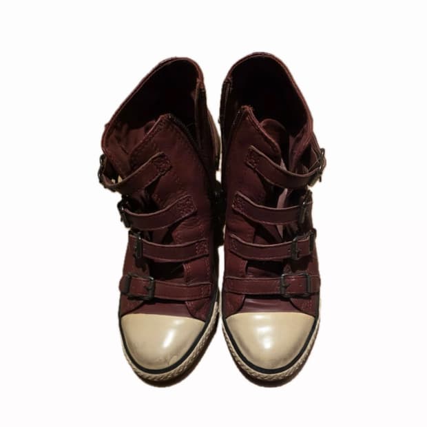 Ash 아쉬 델마 웨지힐 스니커즈