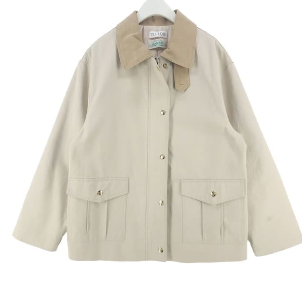[여F]틸아이다이 코튼 헌팅 자켓[Y64-037]