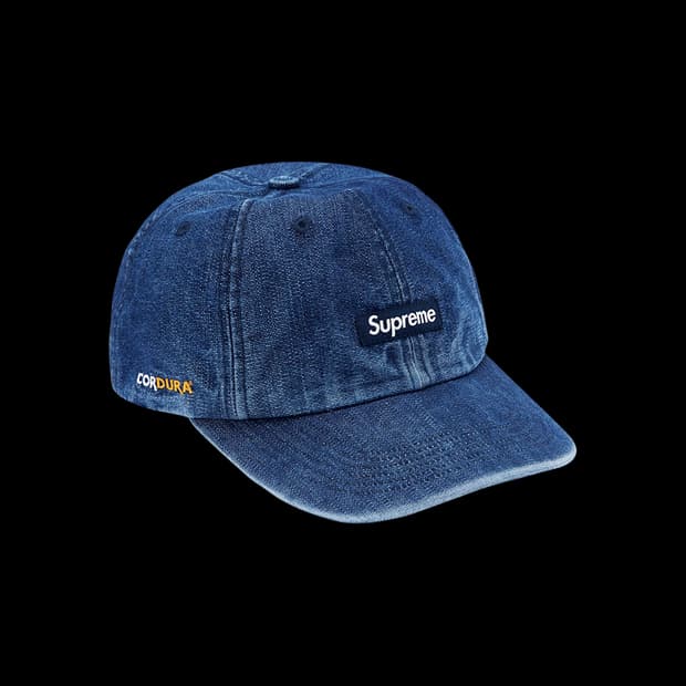 슈프림 코듀라 데님 스몰 박스 6-패널 블루 - 24SS