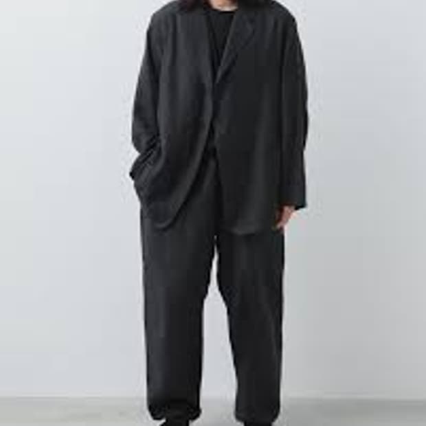 Comoli 울실크자켓 차콜 3